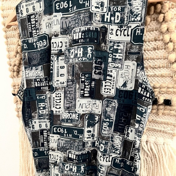 HARLEY DAVIDSON | Button Down All Over Print Shirt - Picture 9 of 9